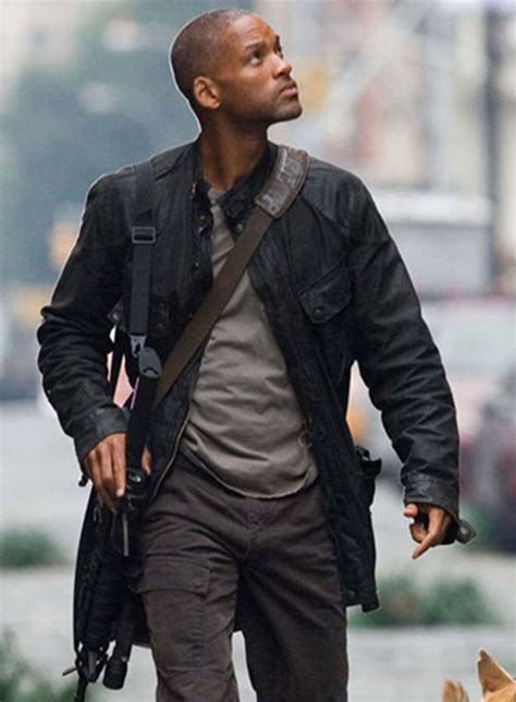 Will Smith I am Legend Leather Jacket